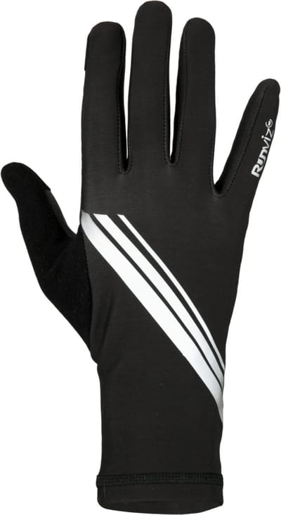 WOWOW Loophandschoenen Runviz Bolt Black Maat XXL