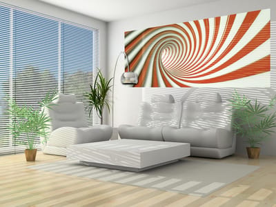 Abstract Swirl Photo Wallcovering