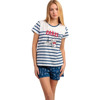 Pyjama-sets Admas Pyjamashort t-shirt Marie Paris Disney
