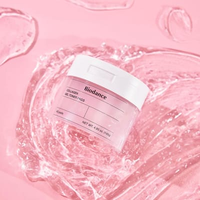 BIODANCE Collageen Gel Toner Pads Hydraterende & Verstevigende Gezichtspads 60 Vel 1 Pack (60 Sheets)