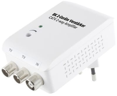 Antennenverstärker, dual, 20 dB, IEC