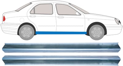 Reparatie dorpel voor Lancia Lybra 1995-2005 / Links + Rechts / Set