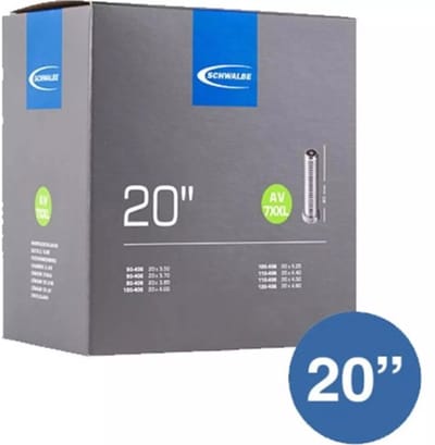 Schwalbe Fatbike binnenband - 20x4.00-4.90 - Schrader ventiel 40mm - Duurzaam en betrouwbaar