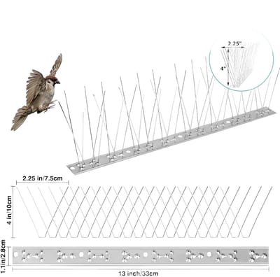 CE Serie - Vogelafschrikker - Metaal - Voor Balkon en Vensterbank