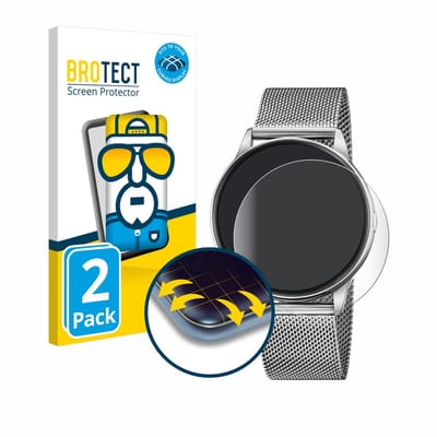 BROTECT - Screenprotector voor Lotus Smartime 50015/1 - Folie Beschermfolie transparant volledig dekking - 2 Stuks