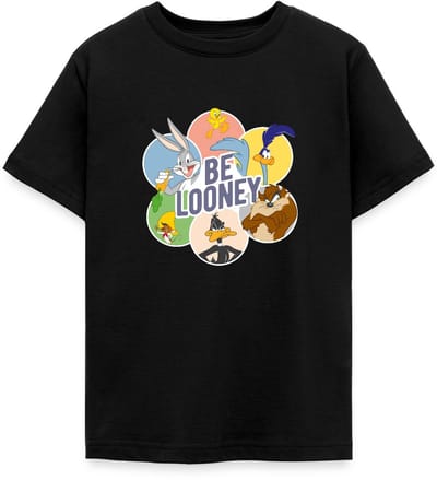Looney Tunes Kaarakters Be Looney T-Shirt Tiener