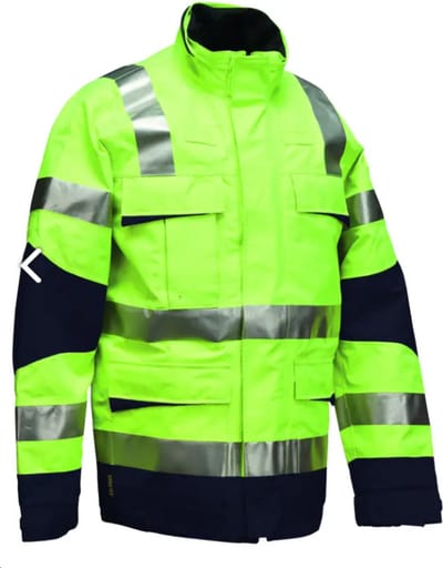 GORE-TEX - Sentai HI-VIZ - Parka - Werkjas - Werkkleding - Weerbestendig - Antistatisch - Hittebestendig - Vlambestendig - Brandwerend