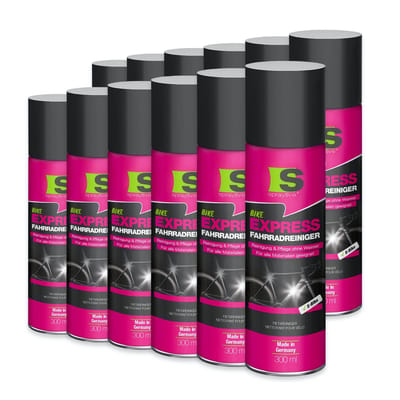 Spraytive 12x 300ml fietsreiniger zonder water – snelle reiniging met waxbescherming voor frame, velgen en onderdelen – geeft glans en beschermt