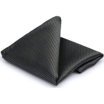 Suitable Zijde Pochet Antraciet - Pochetten gemaakt van zijde - 25x25 cm