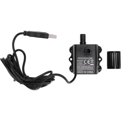Kleine Dompelwaterpomp 0?200cm Lift 0?250LPH IP68 Classificatie DC5V 2.4W USB Waterpomp met LED