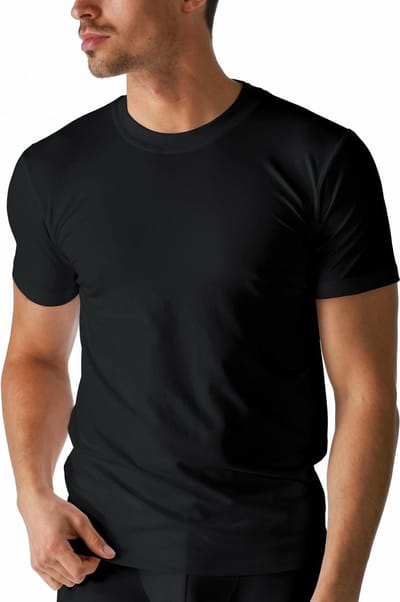 Boru Bamboe T-shirt korte mouw  - L  - Zwart