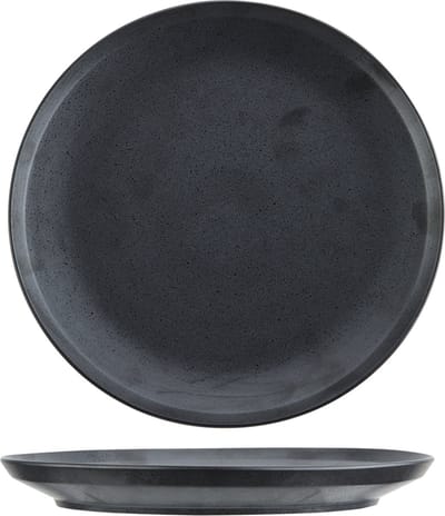 Cosy & Trendy ITHAKA BLACK PLAT BORD D27XH3,1CM set van 4