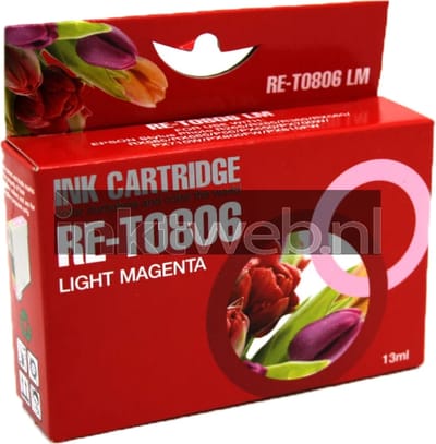 Huismerk Epson T0806 licht magenta (Huismerk (compatible))
