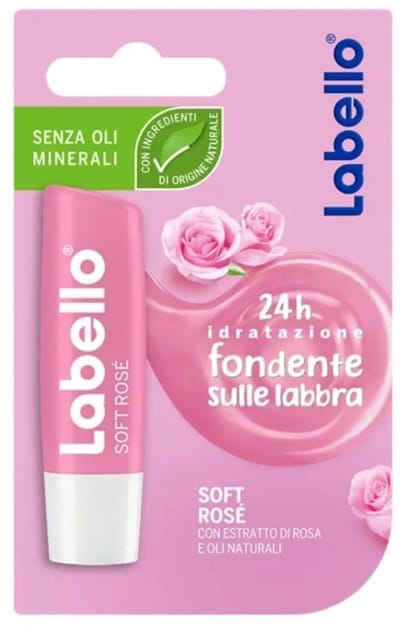 Labello Soft Rosa(c) Lip Balm 4,8 G