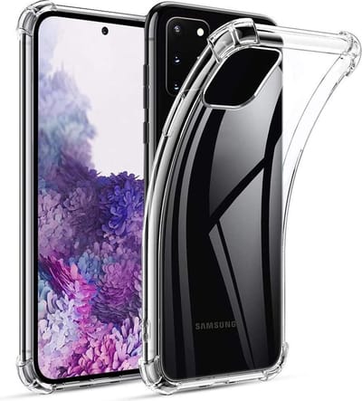 Shockproof Hoesje Geschikt voor: Samsung Galaxy S20 Ultra - Anti -Shock Silicone Hoesje - Transparant