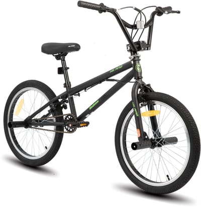 Hiland 20 Inch Freestyle BMX Fiets - Voor Kinderen & Jeugd - 360 Graden Gyro Systeem - Inclusief 4 Pegs (Voetsteunen) - Meerdere Kleuren - Geschikt voor buitenactiviteiten in de lente