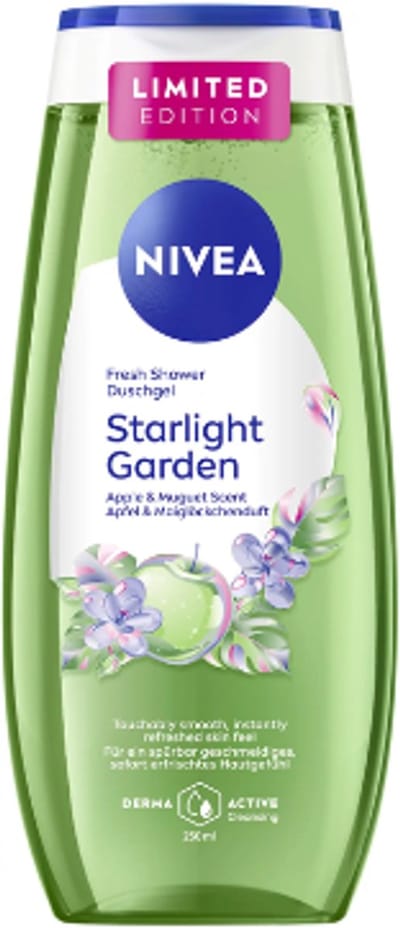 NIVEA Douchegel - Starlight Garden | 1x 250 ml - Appel & Lelie-van-dalen | Limited Edition Zomer 2026