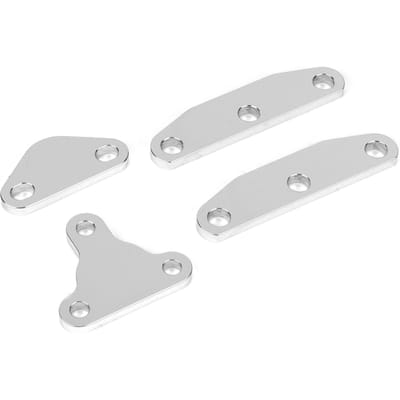 Aluminiumlegering Uitlaat Inlaat Afdekplaat Kit EGR Smog Verwijderen Geschikt voor 20R 22R 22RE 22RET Motor white