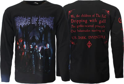 Cradle Of Filth Existence Is Futile Longsleeve T-Shirt - Officiële Merchandise - S