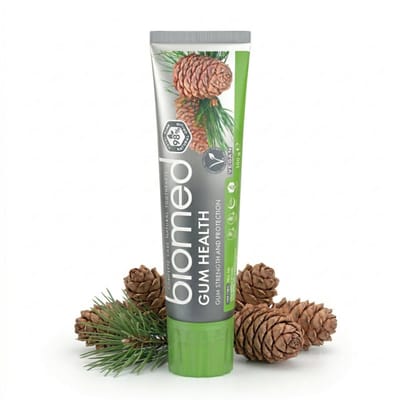 BIOMED Gum Health - Tandpasta voor gevoelige tandvlees zonder fluoride - 2-pack