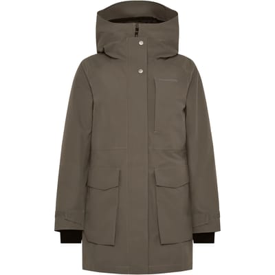 Didriksons HARRIET WNS PARKA Dames Outdoorjas - Mocha Brown