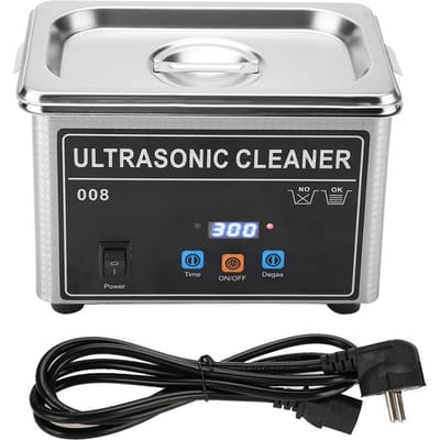 Machine de nettoyage à ultrasons CJ-008 pour bijoux, montres, lunettes, prothèses dentaires