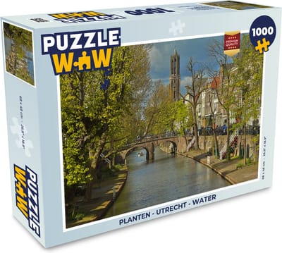 Puzzel Planten - Utrecht - Water - Legpuzzel - Puzzel 1000 stukjes volwassenen