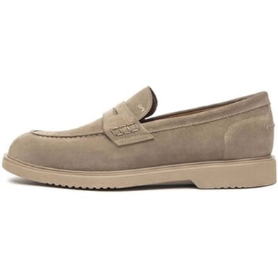Elegante Schoenen Nerogiardini Arold Velo Argilla Pu.Gubbio L18325 Bei - Fashion Wear - Volwassen