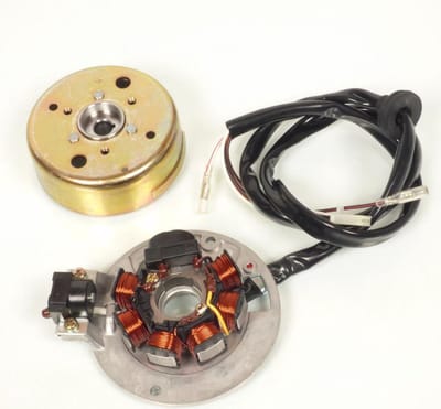 stator ontsteking rotor p2r voor scooter mbk 50 mach-g lc voor 2003 nieuw