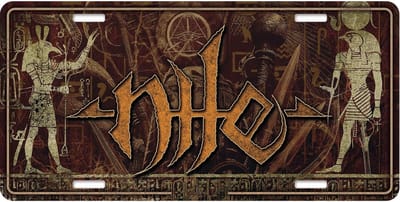 Nile - Logo Metalen wandbord - Multicolours