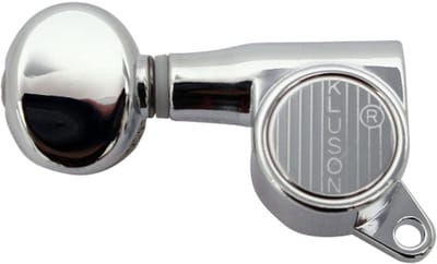 Kluson Lock mechanieken 6R 45° Chrom - Stemmechaniek voor gitaar