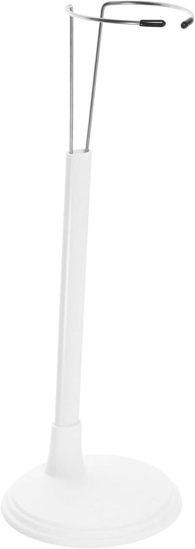Poppenstandaard met Ronde Basis - Figuur Display Houder - Poppen Presenteren - Verstelbare Telescoopstang