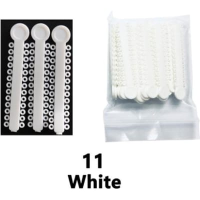 1040 Stuks Kleurrijke Orthodontische Elastische Bandjes Latex Ligatuur Ties Voor Tandheelkundige Beugels 40 Gemengde Kleuren