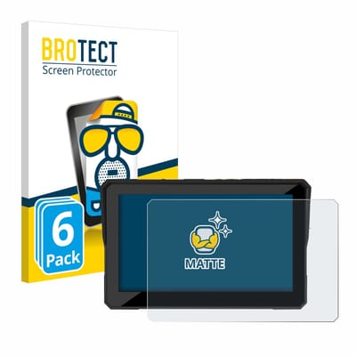 BROTECT - Screenprotector voor Carpuride W502 /W502H / W502BS / W502B Pro 5" - Folie Beschermfolie matte 6 Stuks