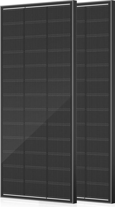 440 Watt Monokristallijn Zonnepaneel met 24,6% Omzettingssnelheid voor Balkonkraftcentrale en Off-Grid Systemen
