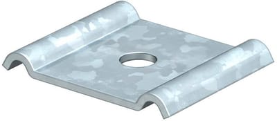 OBO Bettermann Klemstuk voor schroef M6 60x40 staal thermisch verzinkt, 6015271