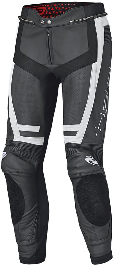 Held Rocket 3.0 Zwart Wit Leren Motorbroek - Jas