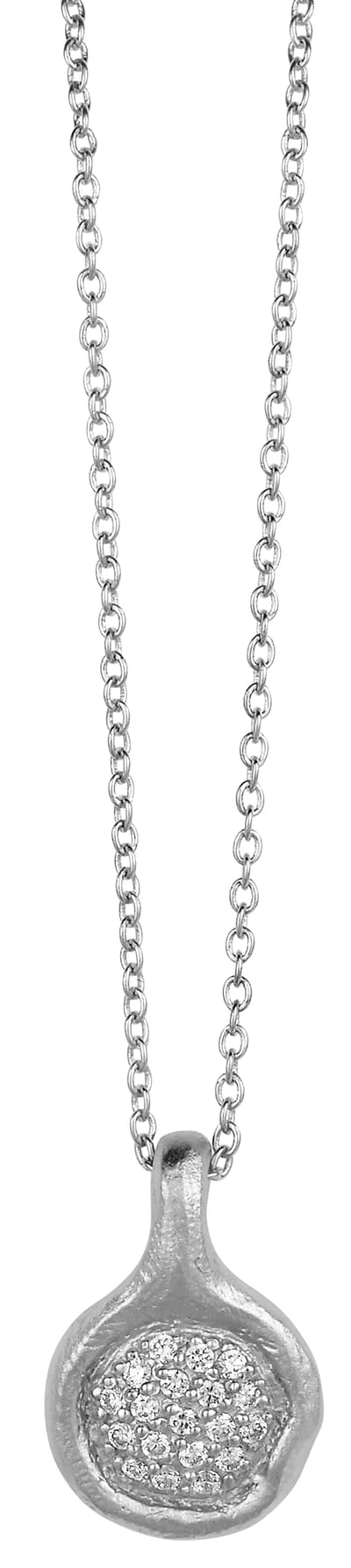 Orphelia Dames 925 Sterling Zilveren Ketting met Hanger - Zilver ZH-4849