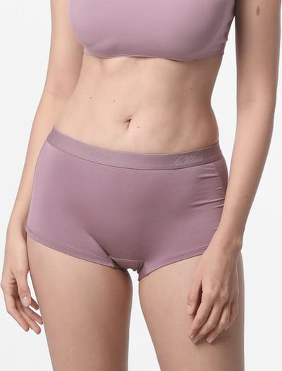 Hipster dames Micro Modal aubergine