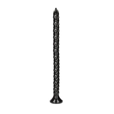 Shots - Ouch! OU848BLK - Scaled Anal Snake - 20''/ 50 cm - Black