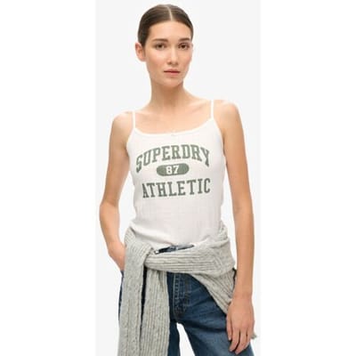Vrouwelijke kant top met patroon Superdry Athletic