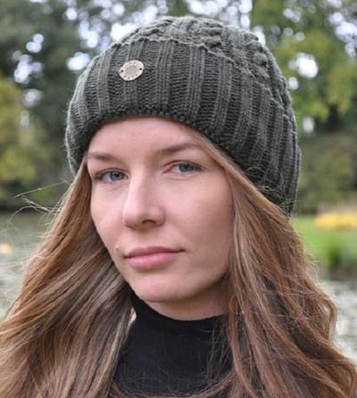 Hats&Co beanie voor hem en haar - kleur groen