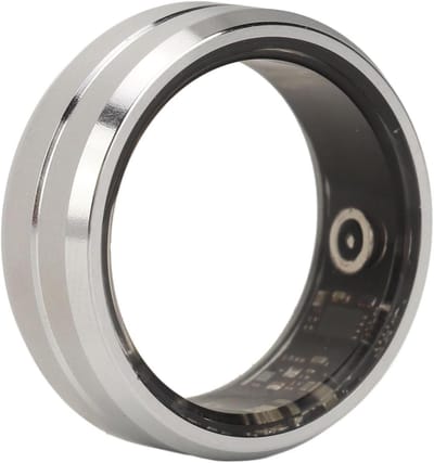 Allecto Plus - Waterdichte Slimme Ring voor Gezondheidstracking en Stappentelling met Afstandsbediening - Slaapfitnessmonitoring - Maat 201 mm