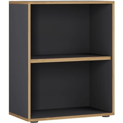 Houten Büro Standplank boekenkast Dossierplank Boekenkastplank Salia 2-voudig B. 60 cm