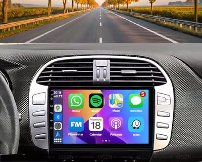 Autoradio 4/64GB met Carplay en Android auto | Geschikt voor Fiat Bravo 2006-2013 | Radio scherm met Navigatie| 2006 2007 2008 2009 2010 2011 2012 2013