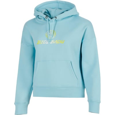 BIDI BADU Out of Control Logo Sweater met capuchon Dames-blauw