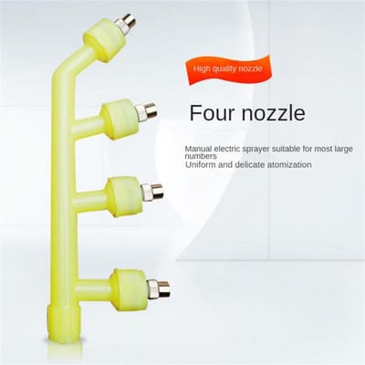 3/4 Agrarische Spuitmond, Tuin Gazon Irrigatie Sproeier, Multifunctionele Tuinsproeier 4 heads
