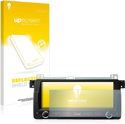 upscreen - Screenprotector voor Xtrons PQ8046BL - Folie Beschermfolie anti glare matte