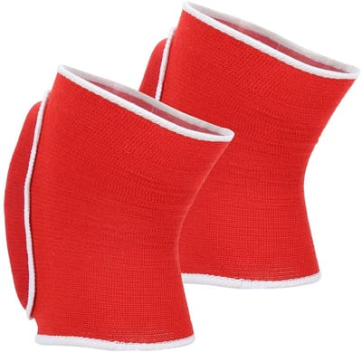 Kniebeschermers Kinderen - Sport Kniekousen - Sporten Beschermen - Spons Impact Dempt - 1 Paar - Rood