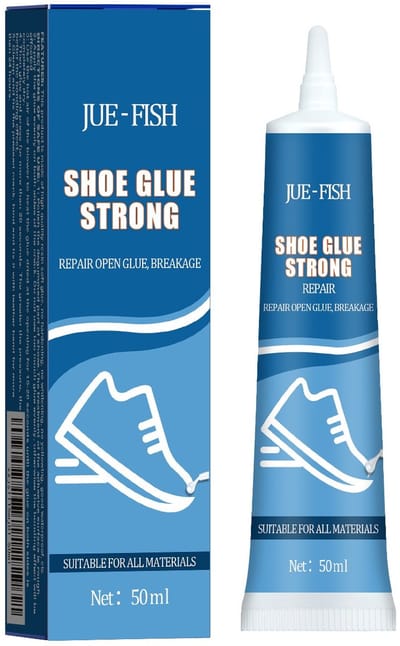 TLVX Zeer Sterke Schoenlijm 50ml / Sneaker lijm / Transparantie Seconde lijm voor Schoenen / Schoen Lijmen / Kleding Reparatie / Shoe Glue / Zool Verlijmen / Laars / Instappers / Slippers / Boots / Loafer / Pumps / Sandalen / Hakken / Waterproof